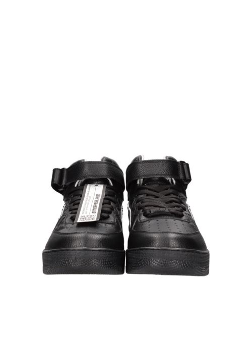 High leather sneakers ENTERPRISE JAPAN | NEW DROP M - MID SNERO